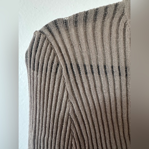 Zara Sheer Knit Top - Picture 3 of 5